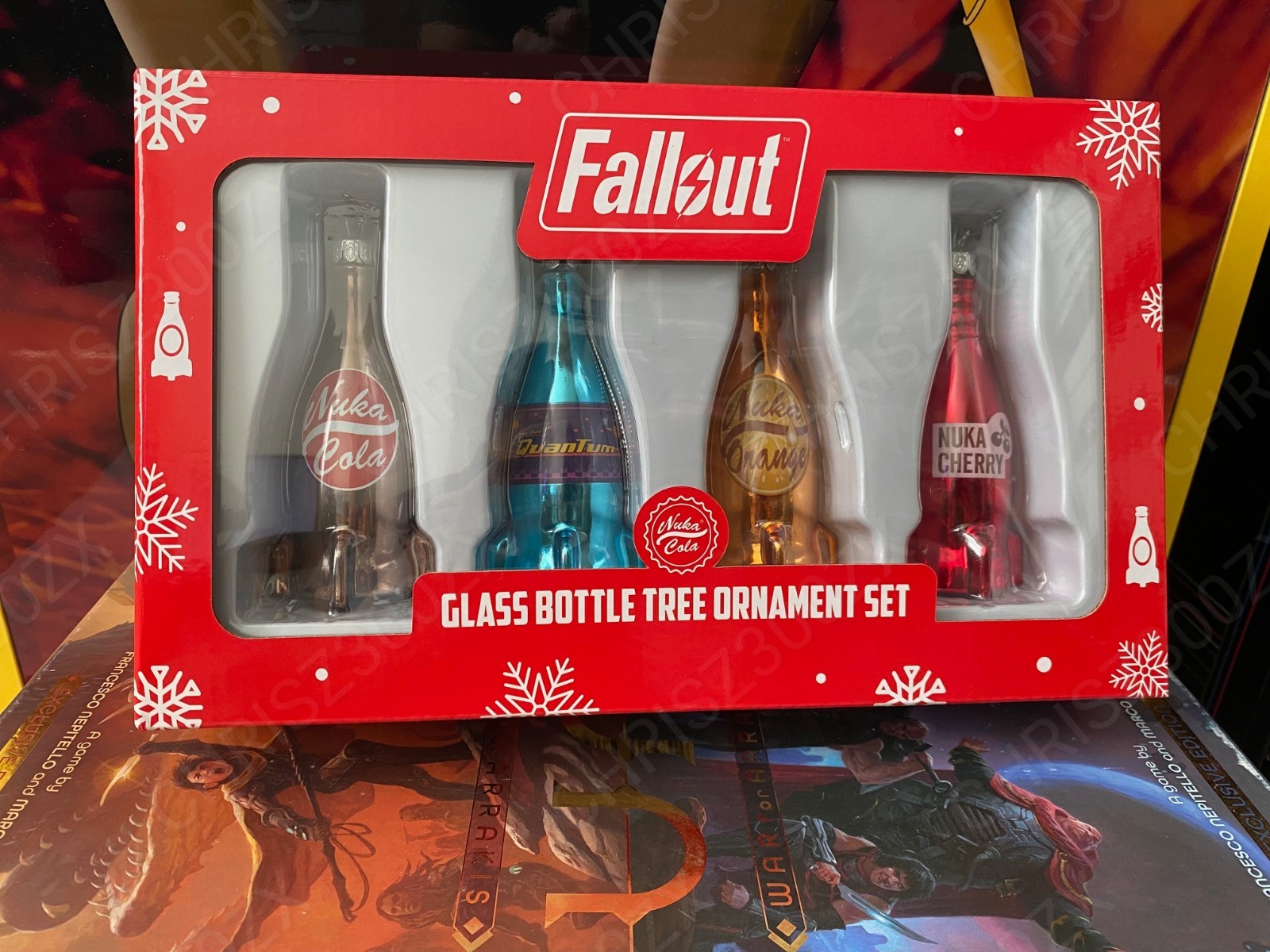 Fallout 4 76 New Vegas Nuka Cola Quantum Glass Ornament Tree Bottle Figure Set Fallout 4 76 New Vegas Nuka Cola Quantum Glass Ornament Tree Bottle Figure Set