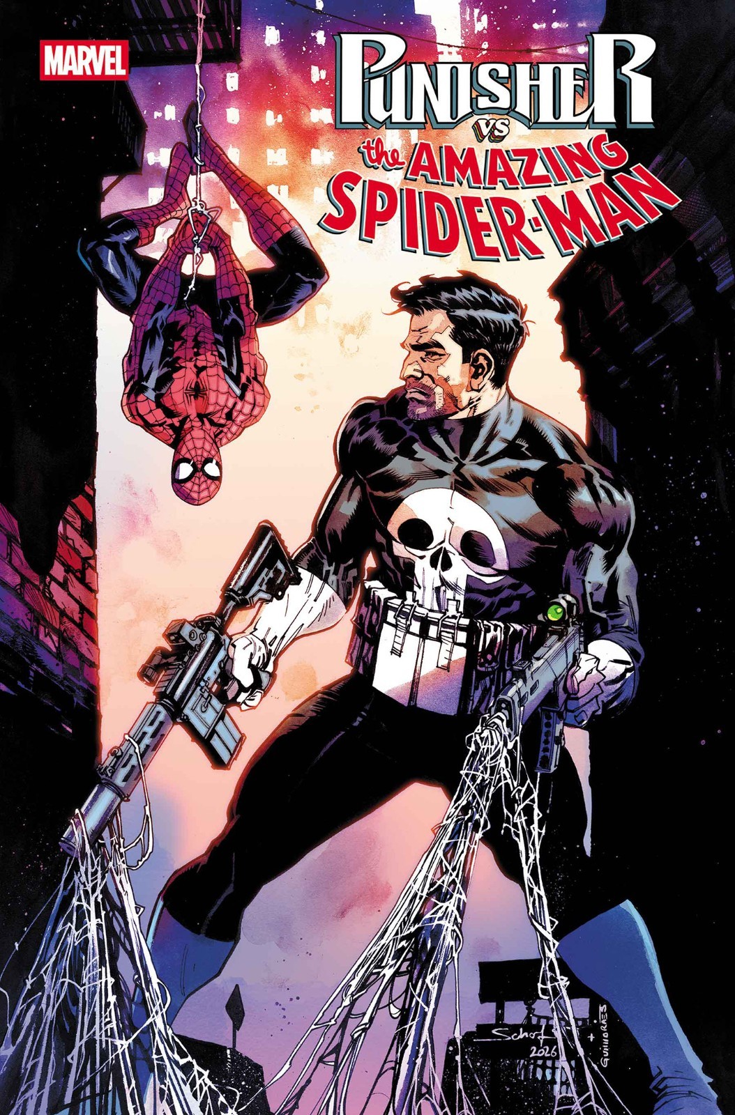 Punisher vs Spider-Man (2026) #1 2 3 Marvel Comics COVER SELECT Punisher vs Spider-Man (2026) #1 2 3 Marvel Comics COVER SELECT