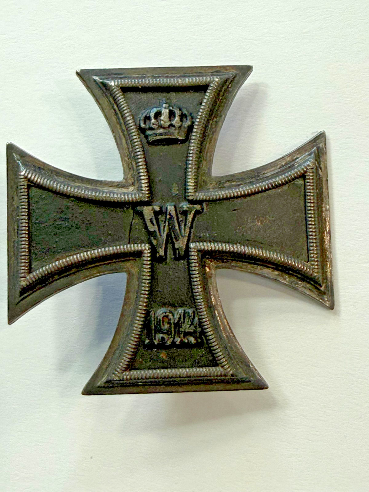 1914 WWI Imperial German Iron Cross Silver Hallmarked 900 G2U 1914 WWI Imperial German Iron Cross Silver Hallmarked 900 G2U