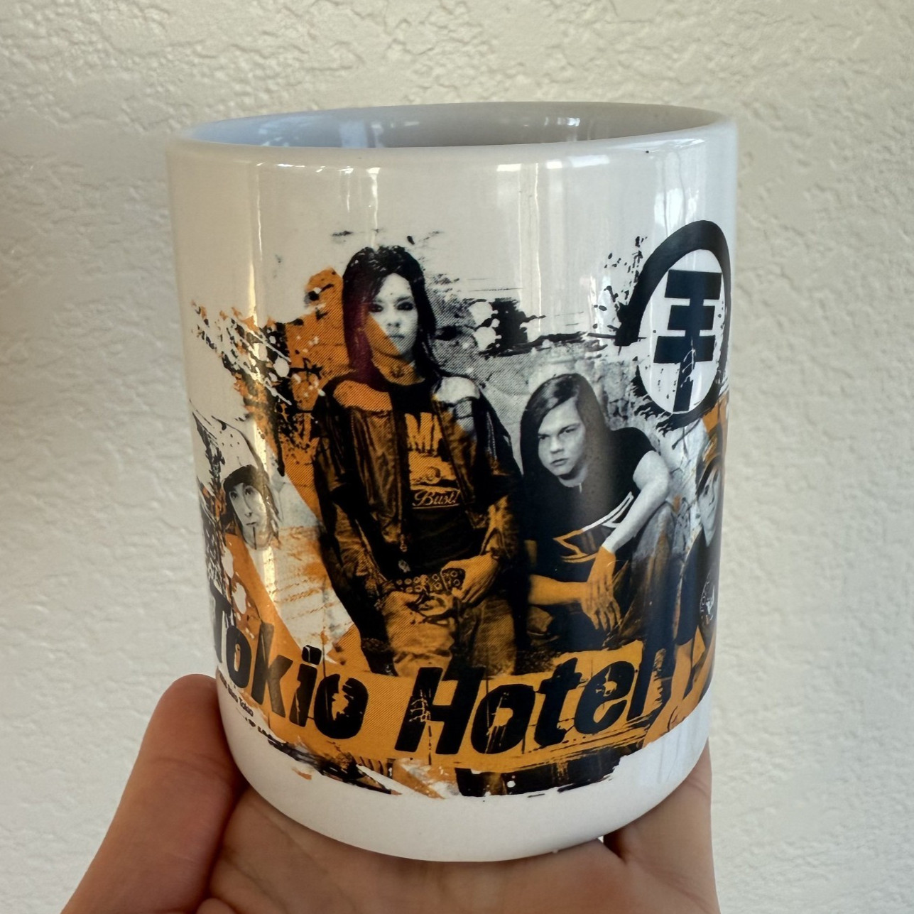 RARE 2006 Original Büro Tokio Hotel Coffee Mug - Official Band Merch RARE 2006 Original Büro Tokio Hotel Coffee Mug - Official Band Merch