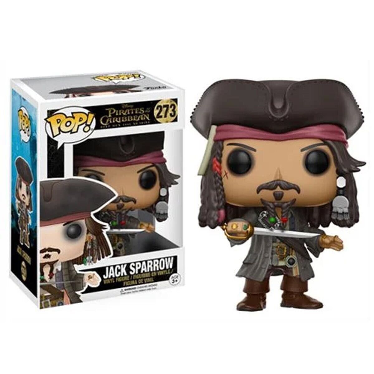 Pop Disney: Pirates Of The Caribbean - Funko Pop Jack Sparrow #273 Pre Order