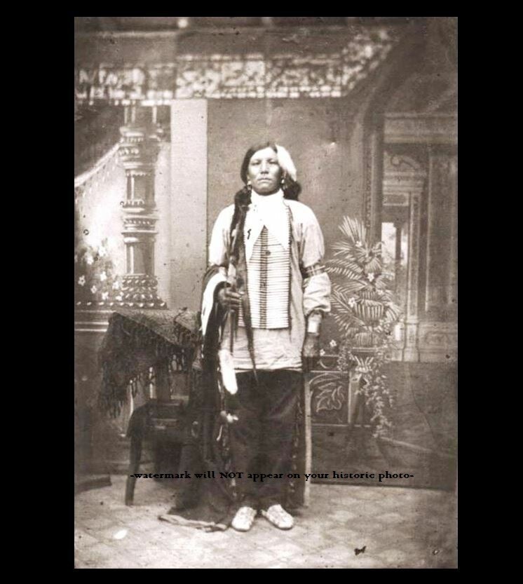 RARE 1877 Crazy Horse DISPUTED PHOTO Oglala Lakota Indian,Custer's Last Stand RARE 1877 Crazy Horse DISPUTED PHOTO Oglala Lakota Indian,Custer's Last Stand