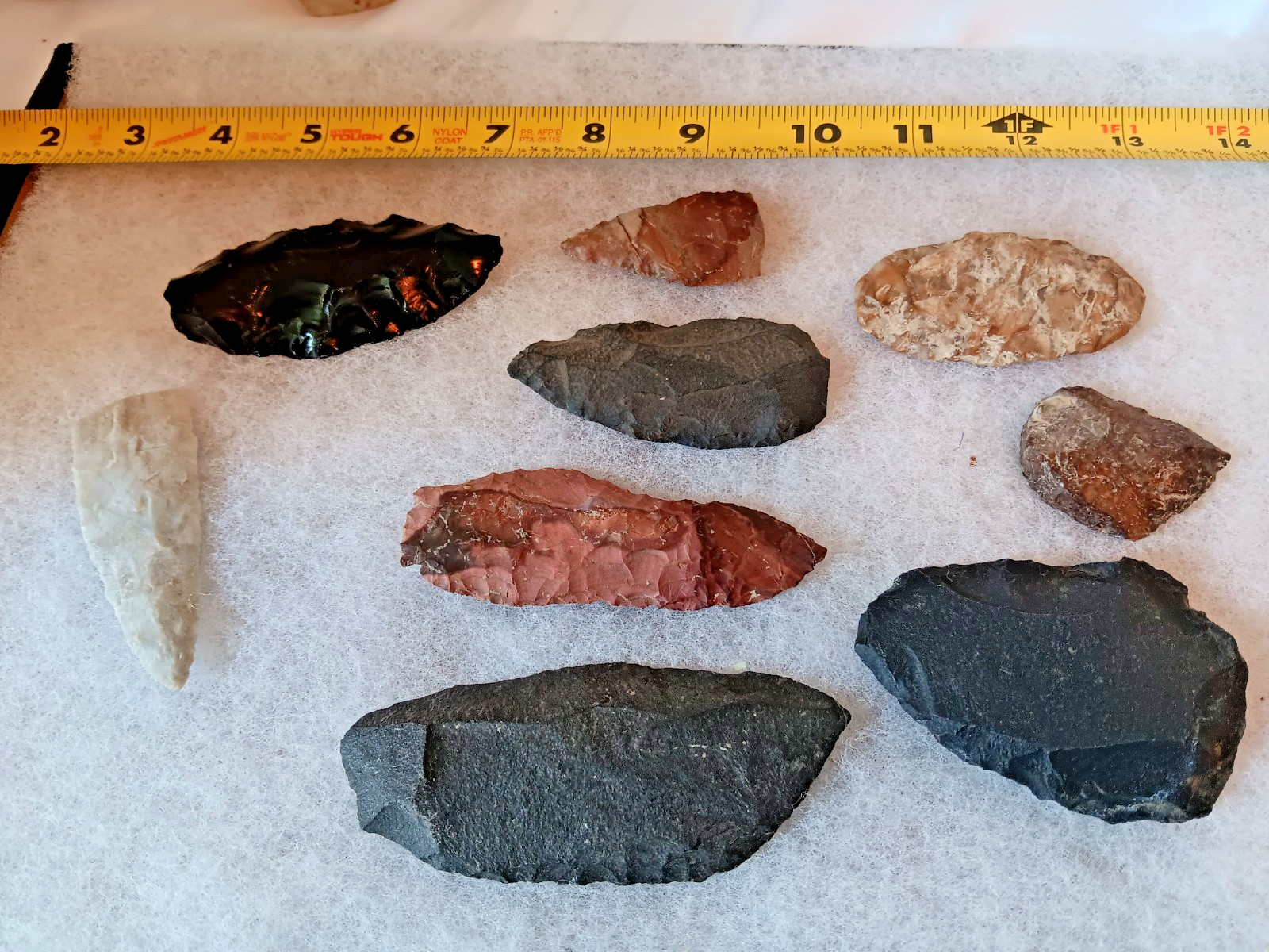 Mixed Lot Of Columbia River Artifacts Various Material Mixed Lot Of Columbia River Artifacts Various Material