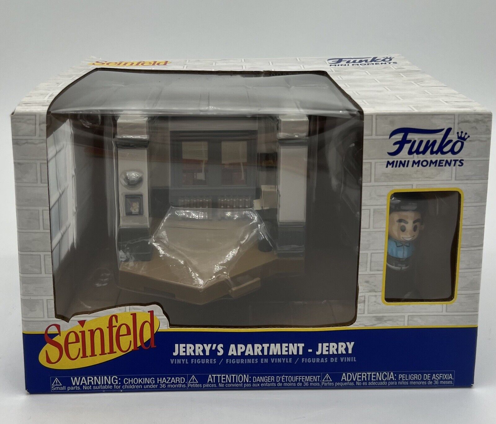 Funko Mini Moments Jerry Seinfeld Apartment With Jerry. New In Box.