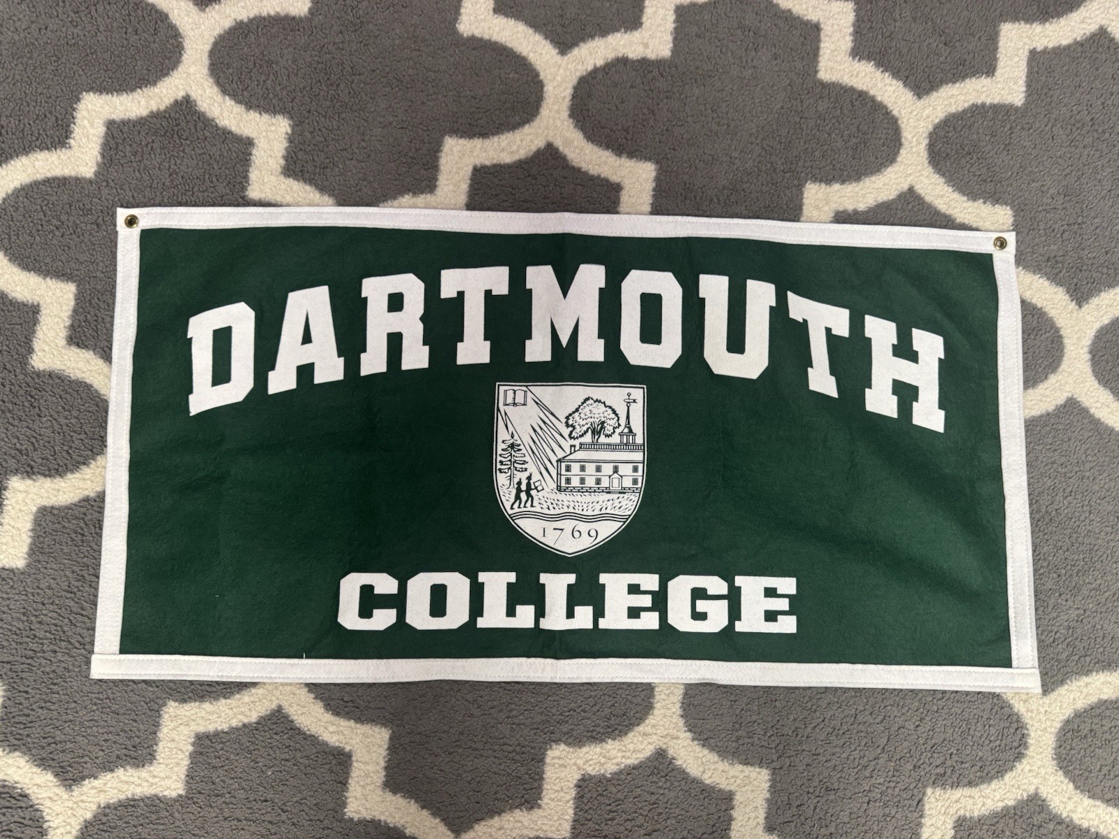 Dartmouth College Felt Banner Large 35x17 Only One On EBay Dartmouth College Felt Banner Large 35x17 Only One On EBay