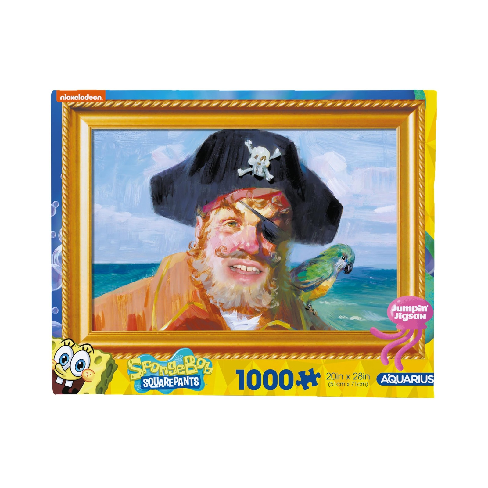 Aquarius Spongebob Painty Pirate 1000pc Puzzle (1000 Piece Jigsaw Puzzle) Aquarius Spongebob Painty Pirate 1000pc Puzzle (1000 Piece Jigsaw Puzzle)