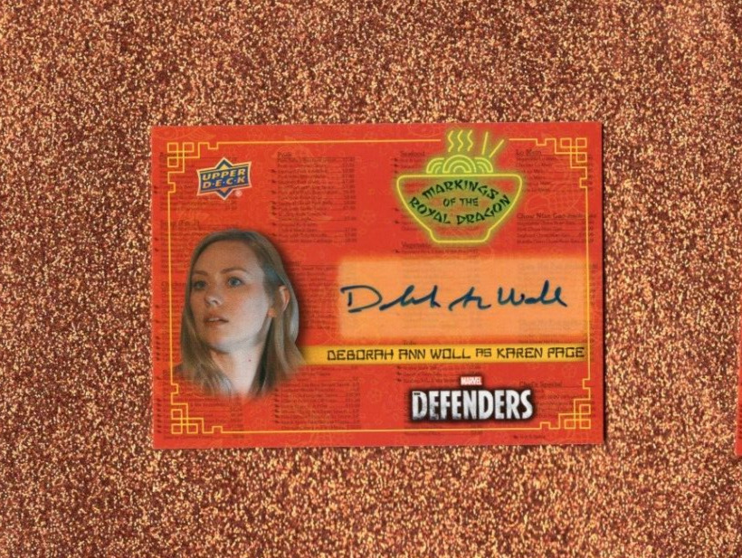 Marvel Defenders Deborah Ann Woll as Karen page Autograph Card
