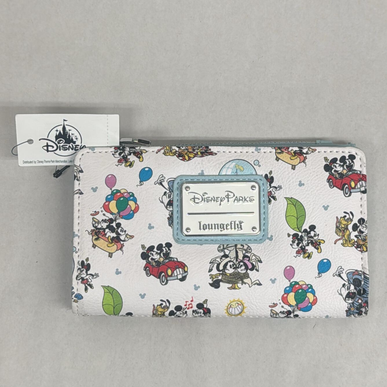 Loungefly Disney Parks Mickey & Minnie Runaway Railway Wallet NWT Loungefly Disney Parks Mickey & Minnie Runaway Railway Wallet NWT