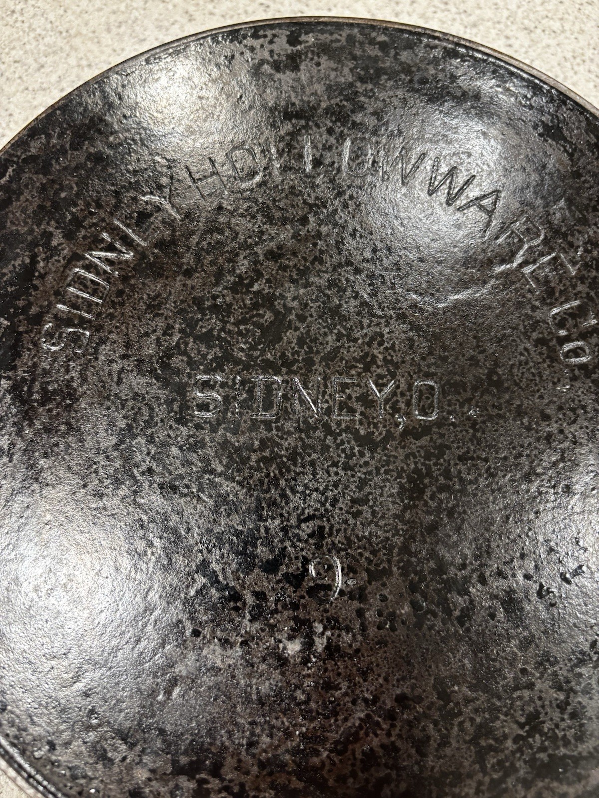 Vintage Cast Iron Skillet Vintage Cast Iron Skillet