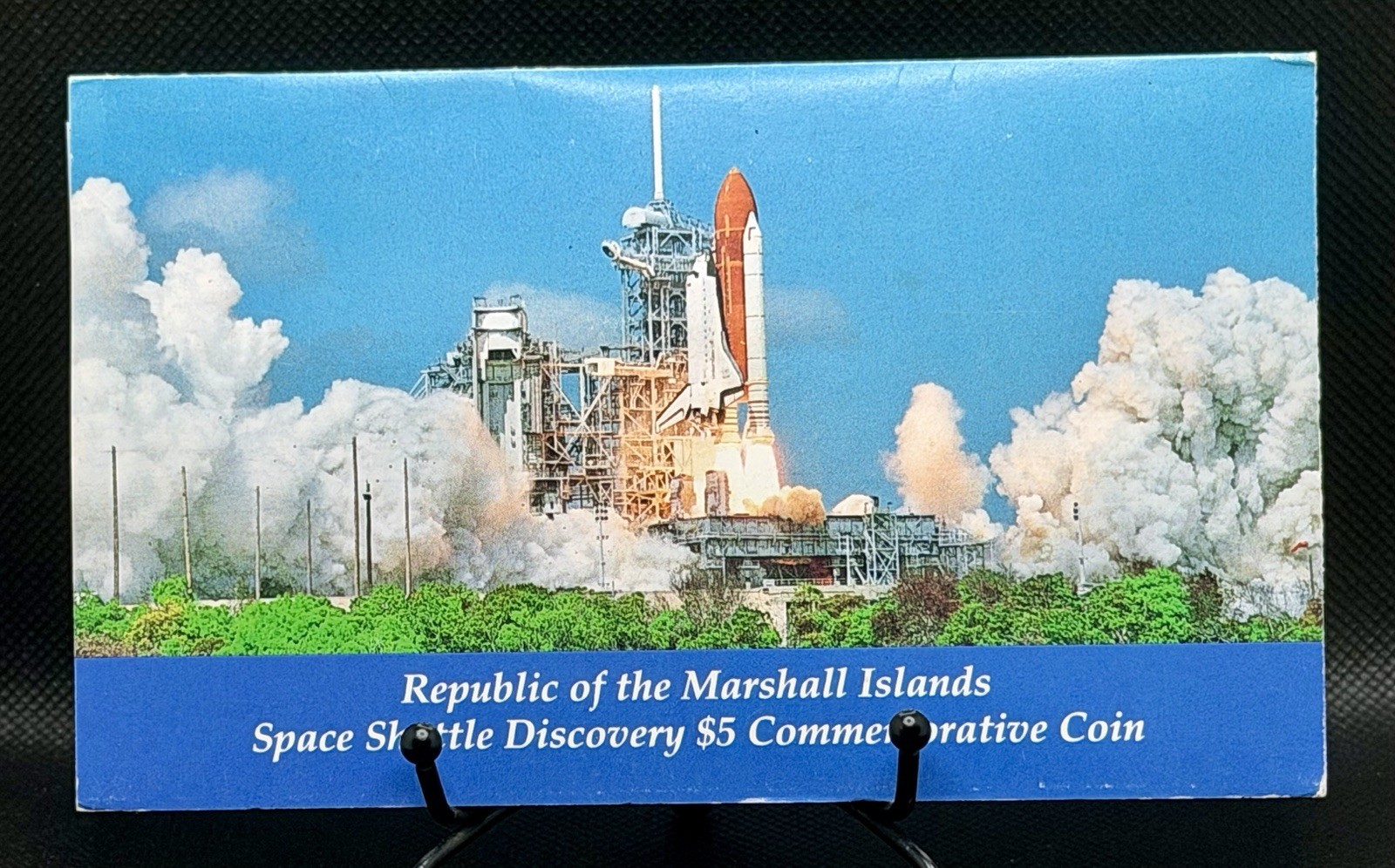 1984 Republic of Marshall Islands $5 Space Shuttle Discovery Commemorative Coin
