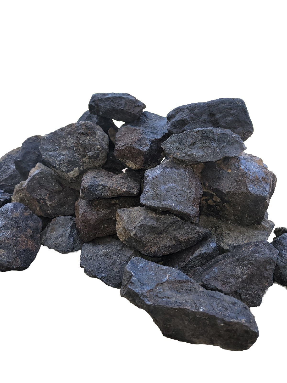 Dark Iron Ore Magnetite Utah Ore Rocks 7-10lb Health Benefits Dark Iron Ore Magnetite Utah Ore Rocks 7-10lb Health Benefits