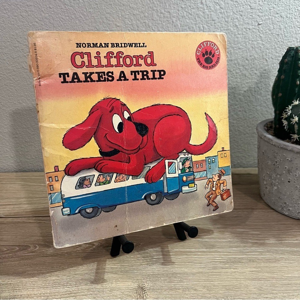 Vintage 1966 Clifford Takes a Trip by Norman Bridwell • Scholastic Book