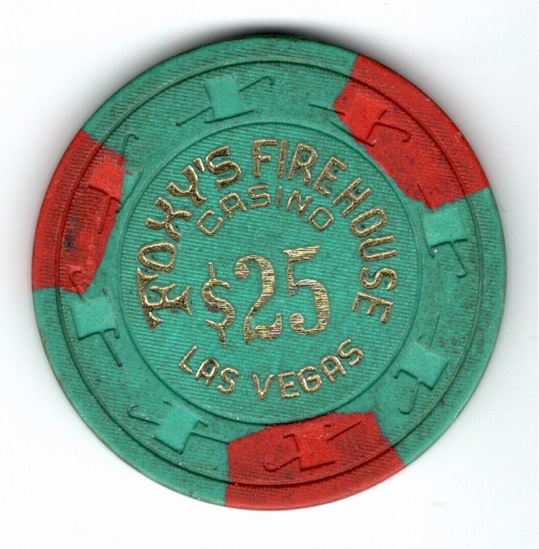 Foxy\'s Firehouse $25 Casino Chip Las Vegas NV