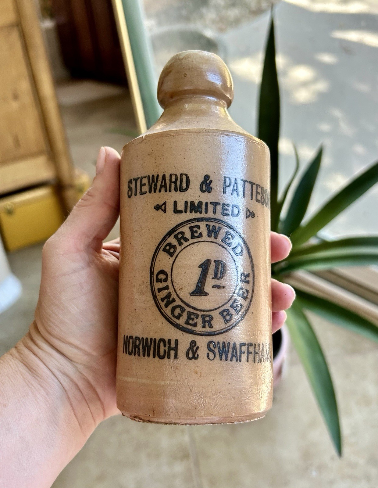 Steward & Patterson Vintage Ginger Beer Bottle Steward & Patterson Vintage Ginger Beer Bottle