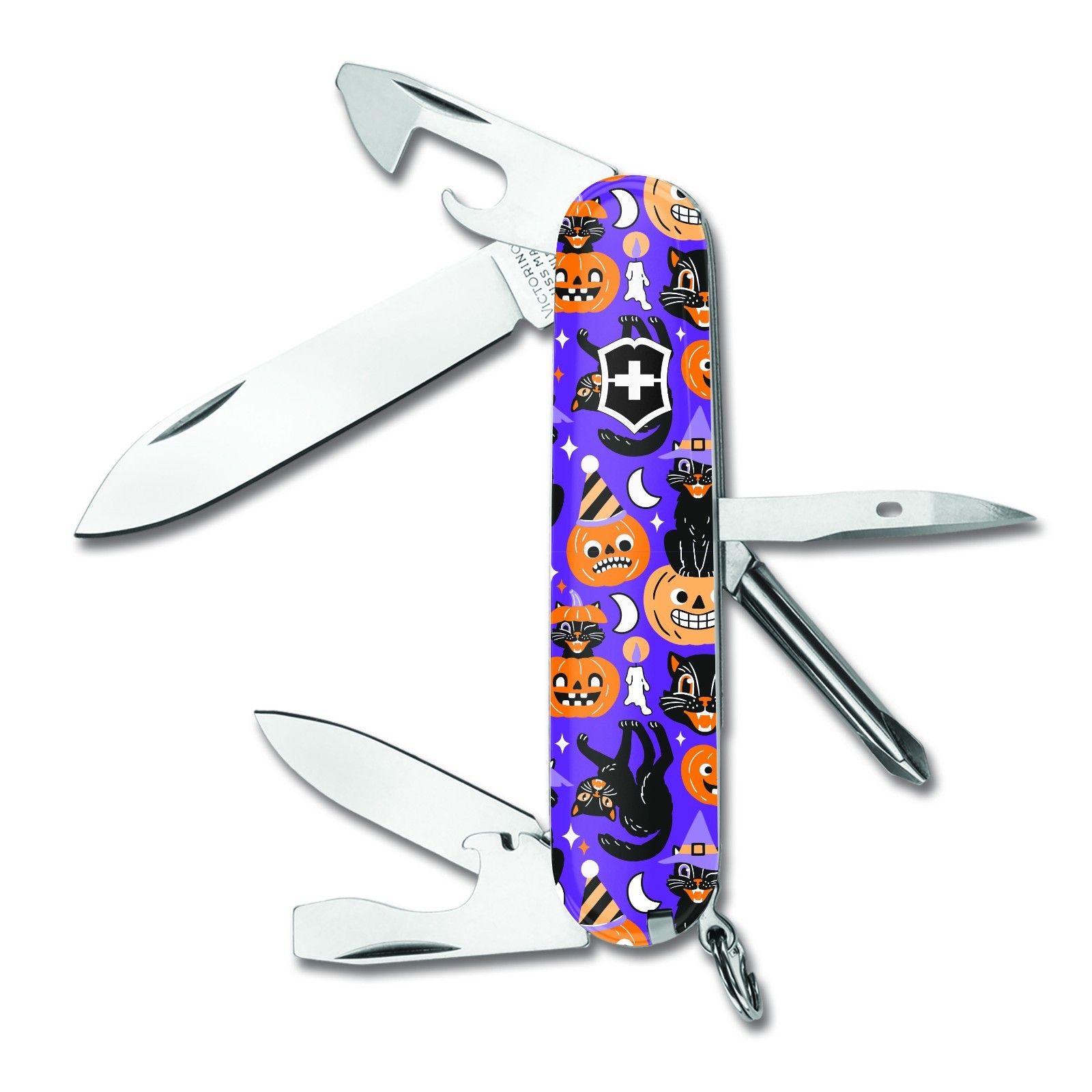 Victorinox Swiss Army HALLOWEEN VINTAGE CAT TINKER Knife Knives Multi Tool 220 Victorinox Swiss Army HALLOWEEN VINTAGE CAT TINKER Knife Knives Multi Tool 220