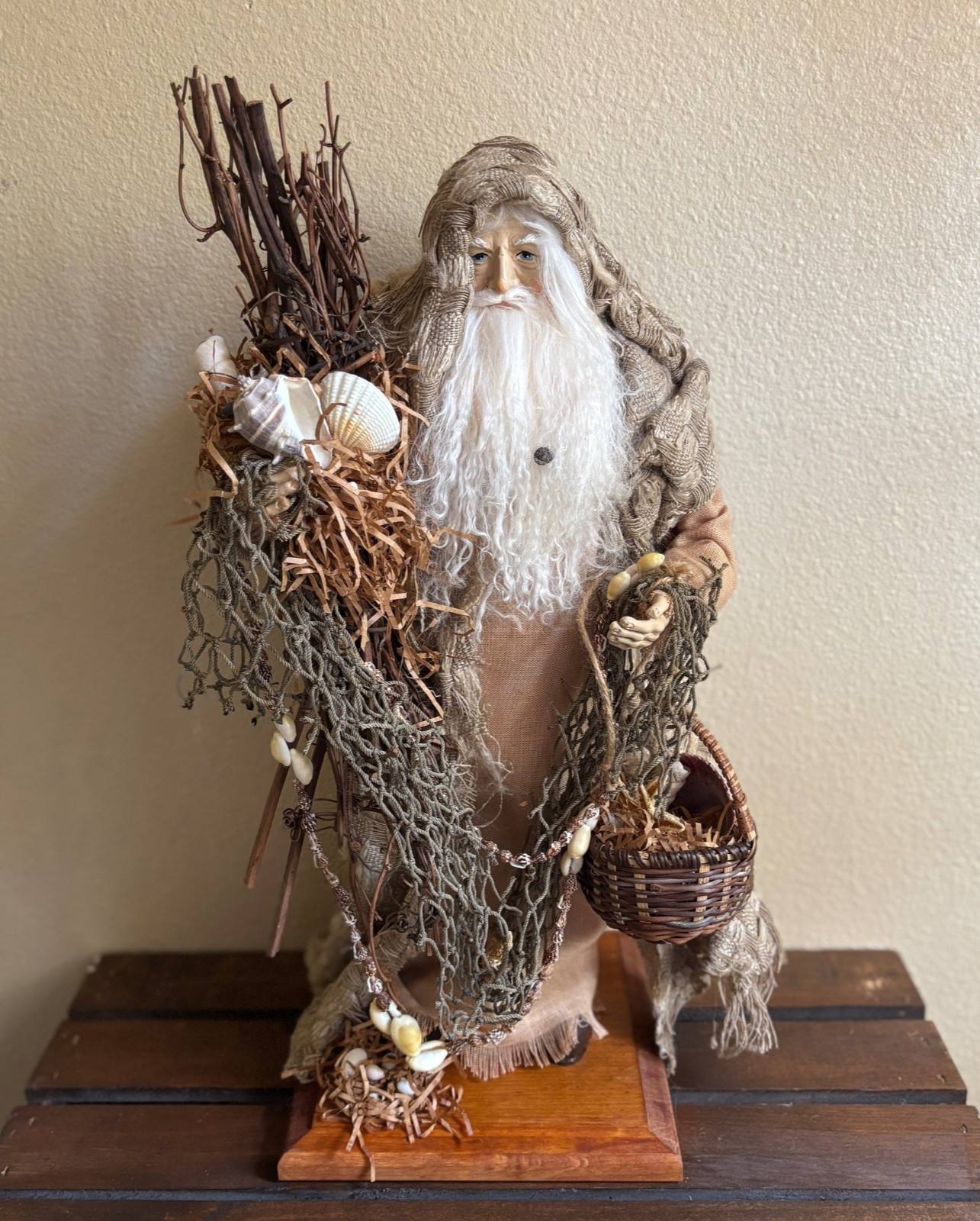 Vintage Lynn Haney Sea Drifter Santa 17" - 1995 Style 165