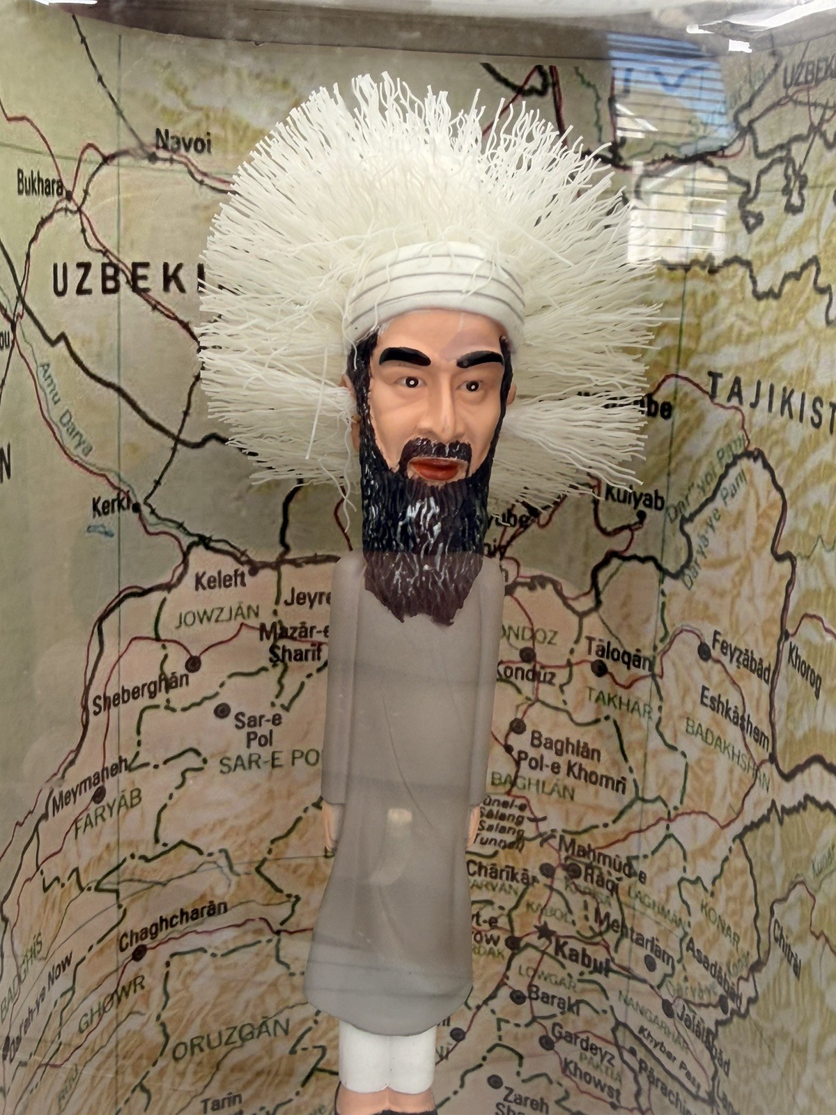 Osama Bin Laden Gag Gift - Scrubbin Bowl Buddy Toilet Brush Osama Bin Laden Gag Gift - Scrubbin Bowl Buddy Toilet Brush