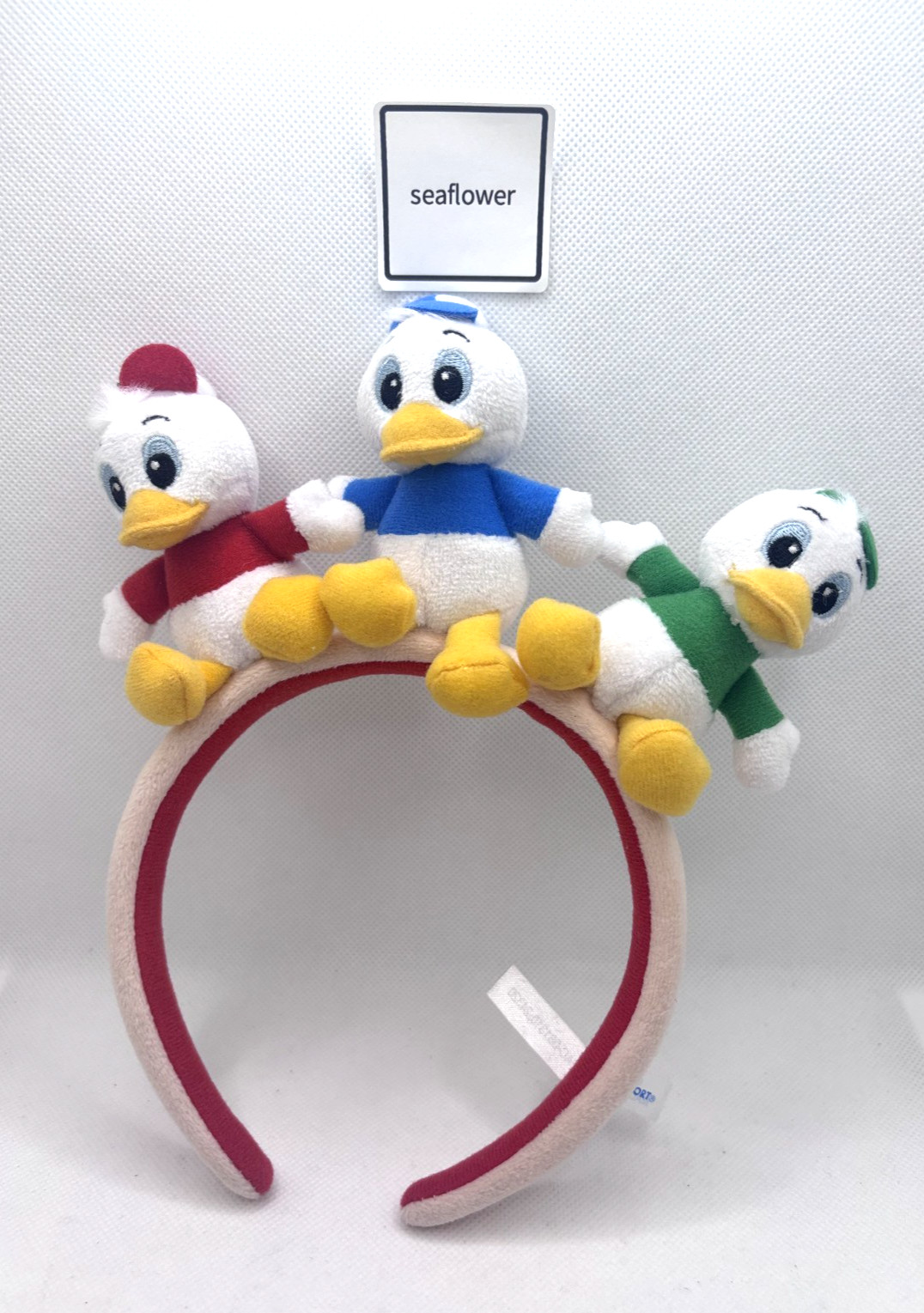 Tokyo Disney Resort Huey Dewey Louie Plush HeadBand Donald Duck Tokyo Disney Resort Huey Dewey Louie Plush HeadBand Donald Duck