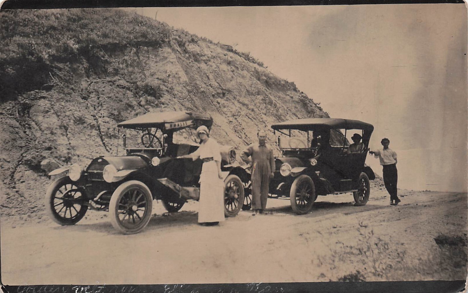 RPPC Ford Model T Pikes Peak Trip Harvey Ohrt Brick Estate Photo Postcard G40 RPPC Ford Model T Pikes Peak Trip Harvey Ohrt Brick Estate Photo Postcard G40