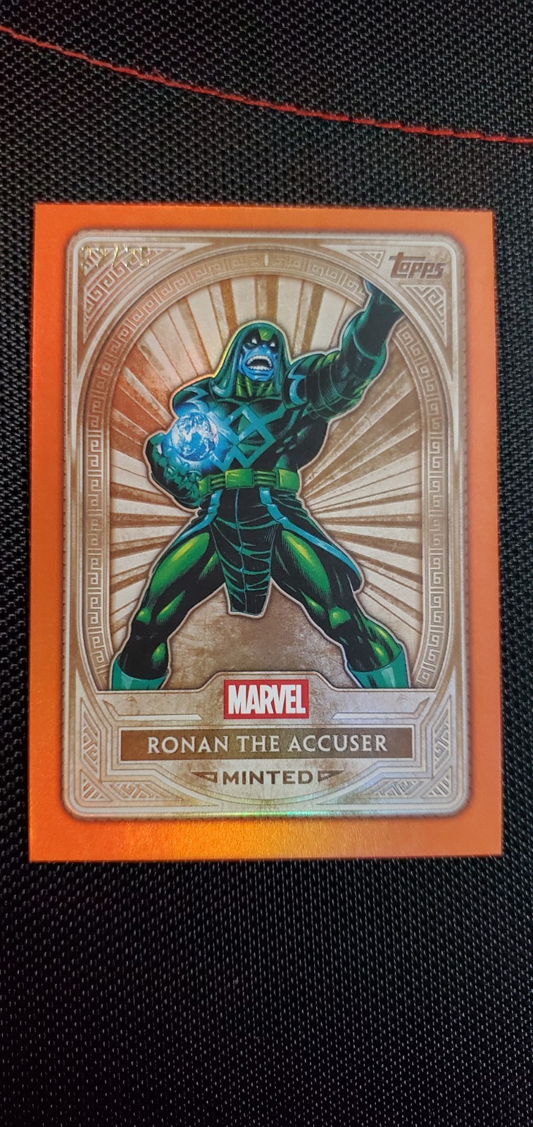 2025 Exclusive Topps Marvel Mint Ronan The Accuser 9/25 Near MINT 2025 Exclusive Topps Marvel Mint Ronan The Accuser 9/25 Near MINT