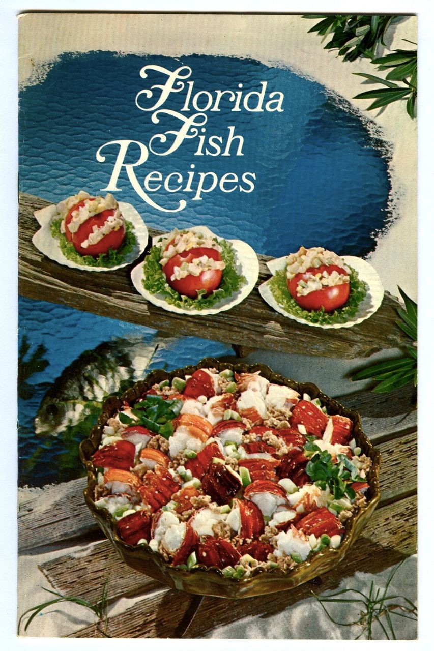 Vintage 1966 FLORIDA FISH RECIPES Promotional Recipe Booklet COOKBOOK