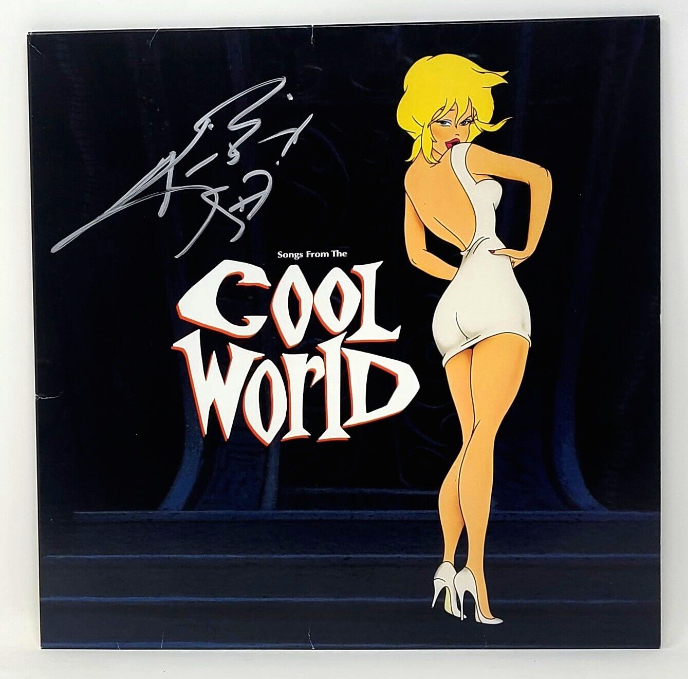 KIM BASINGER Signed Cool World Movie Soundtrack Album w/ Vinyl \