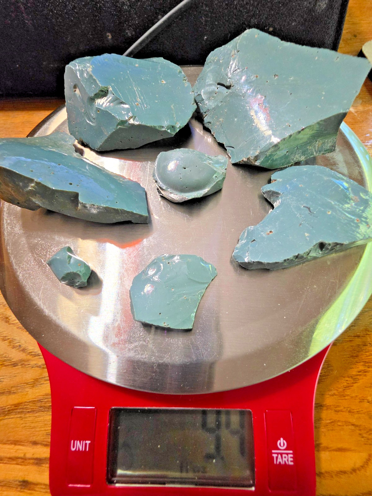 9 oz Leland Blue Slag From Slag Heaps Michigans Copper Country Consistent Color