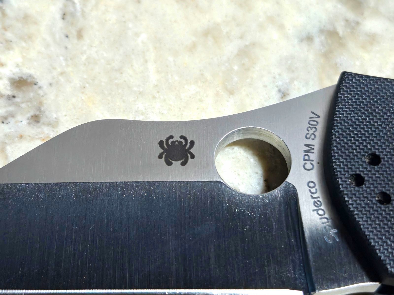 Spyderco YOJIMBO 2 BLACK G10 CPM S30V