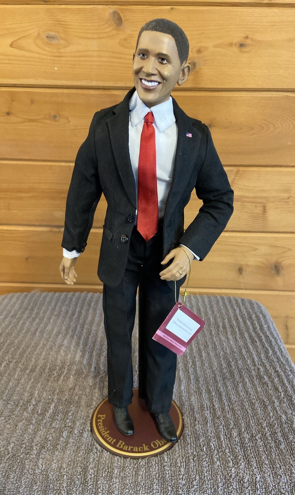 The Ashton-Drake Galleries President Barack Obama Talking Commemorative Doll