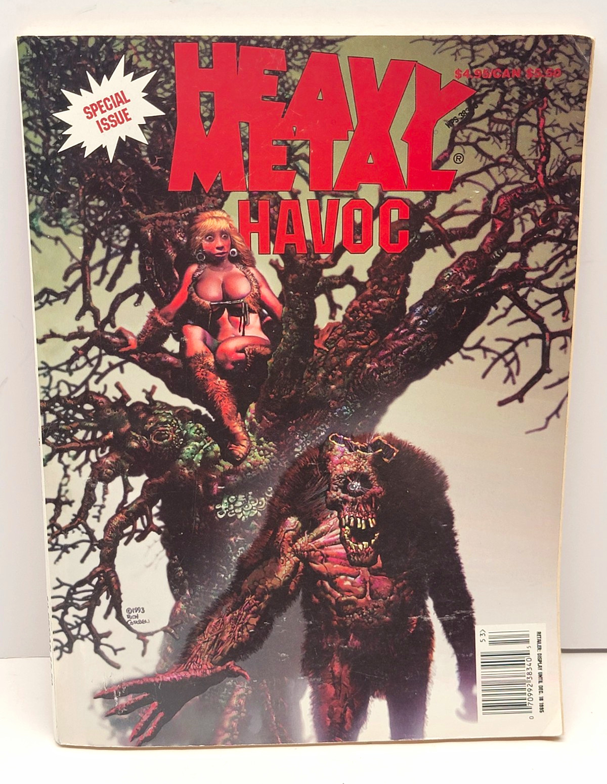 Heavy Metal Heavy Metal Havoc Special Issue (1993) Corben Single Issue Color Heavy Metal Heavy Metal Havoc Special Issue (1993) Corben Single Issue Color
