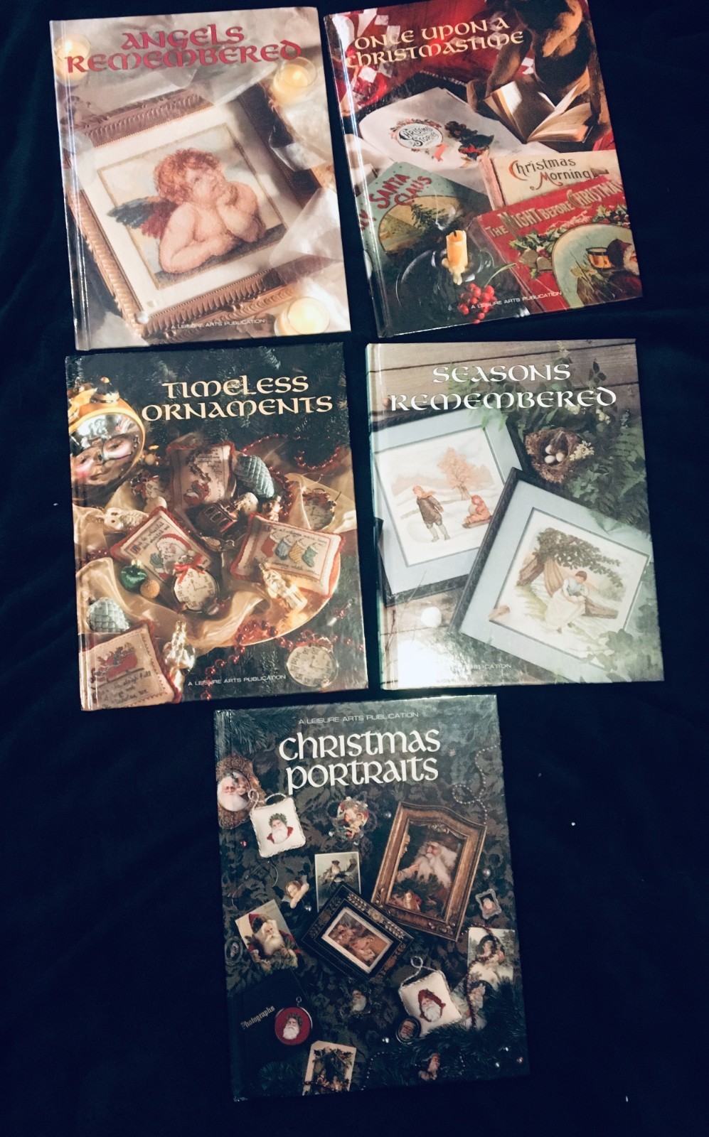Leisure Arts - Christmas Books - Vintage - 1991-1996 - Lot of 5 - Misc - Gifts Leisure Arts - Christmas Books - Vintage - 1991-1996 - Lot of 5 - Misc - Gifts