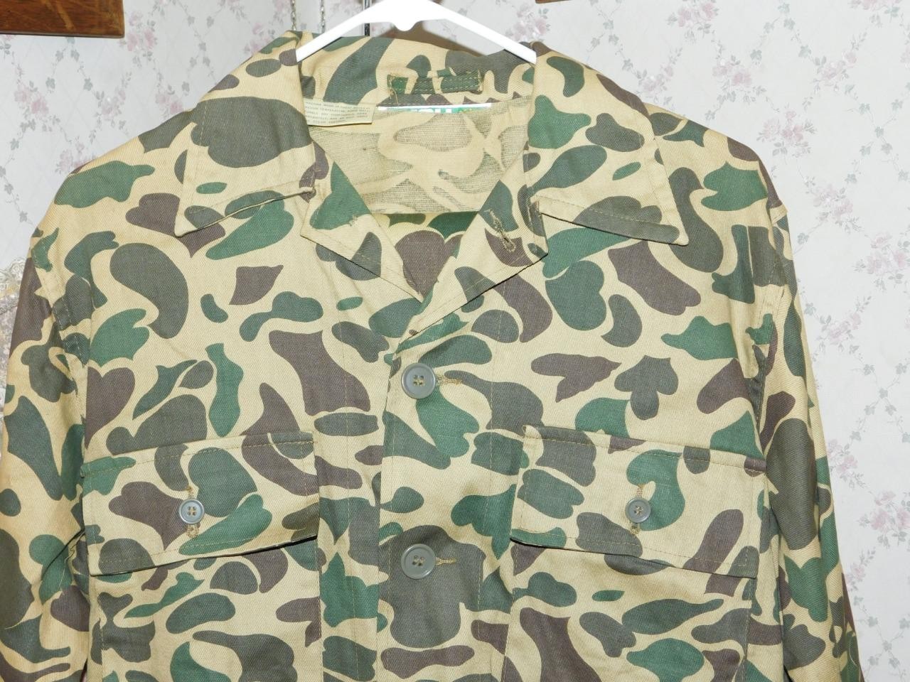 Camo Duck Hunter South Korean Vietnam ROK Size Medium SHIRT & PANTS Camoflage Camo Duck Hunter South Korean Vietnam ROK Size Medium SHIRT & PANTS Camoflage