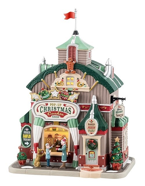 Lemax Pop-up Christmas Cookie Shop w/adapter #45248 BRAND NEW Lemax Pop-up Christmas Cookie Shop w/adapter #45248 BRAND NEW