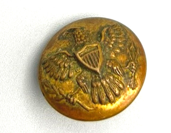 Indian Wars Army Button by J.M. Litchfield and Co. RARE MAKER Indian Wars Army Button by J.M. Litchfield and Co. RARE MAKER