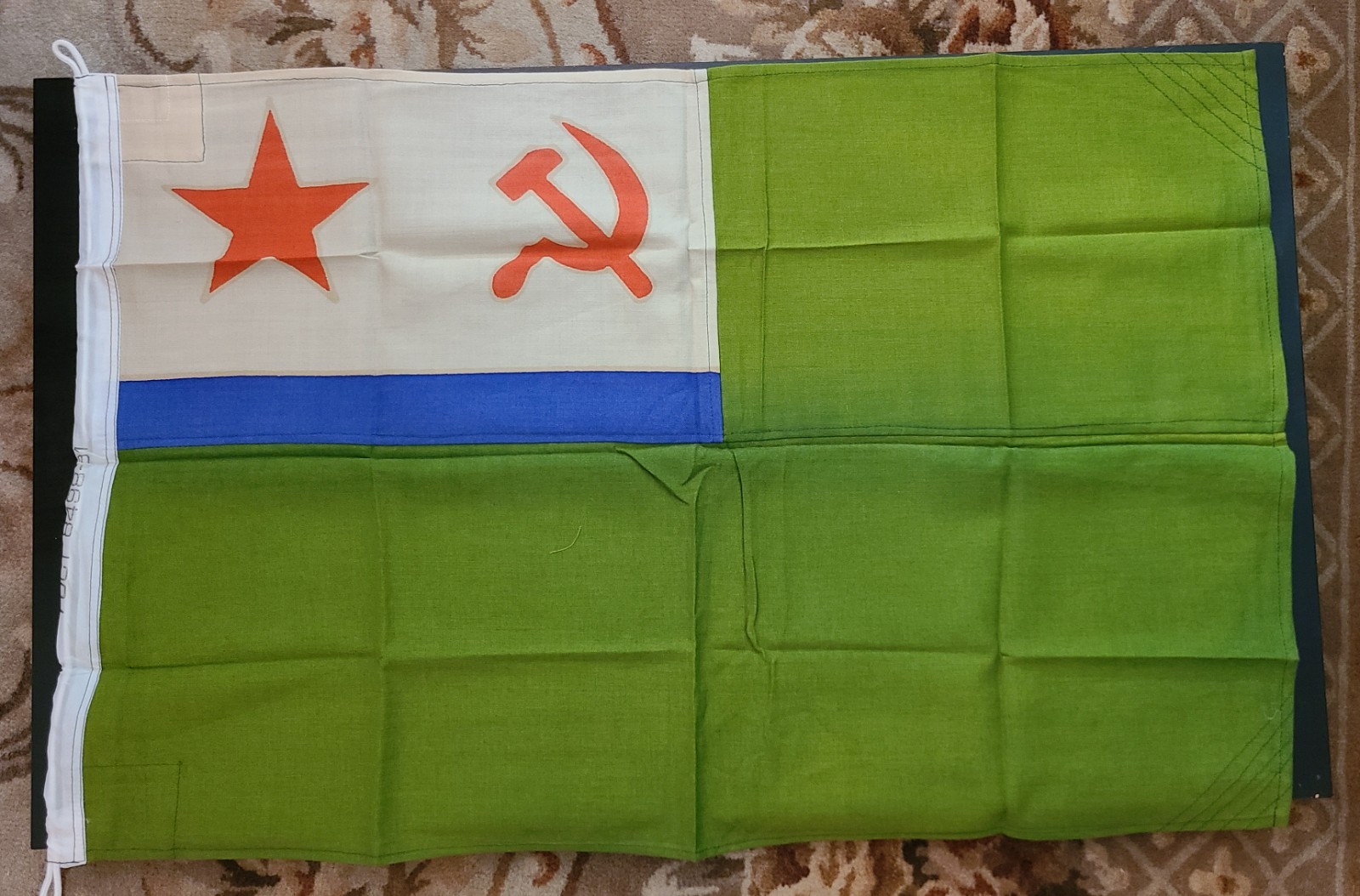 Vintage Original Soviet Naval Border Guard Flag USSR KGB Ensign GOST 8498-81