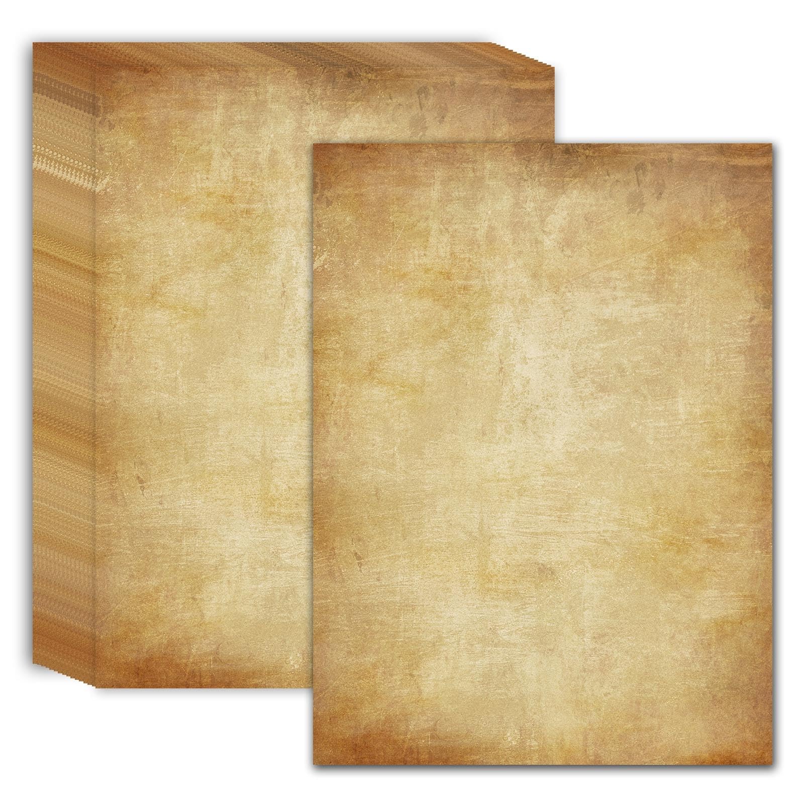 60 PCS Old Fashioned Faux Parchment Paper Aged Paper Antique Looking 8.5 x 11 60 PCS Old Fashioned Faux Parchment Paper Aged Paper Antique Looking 8.5 x 11