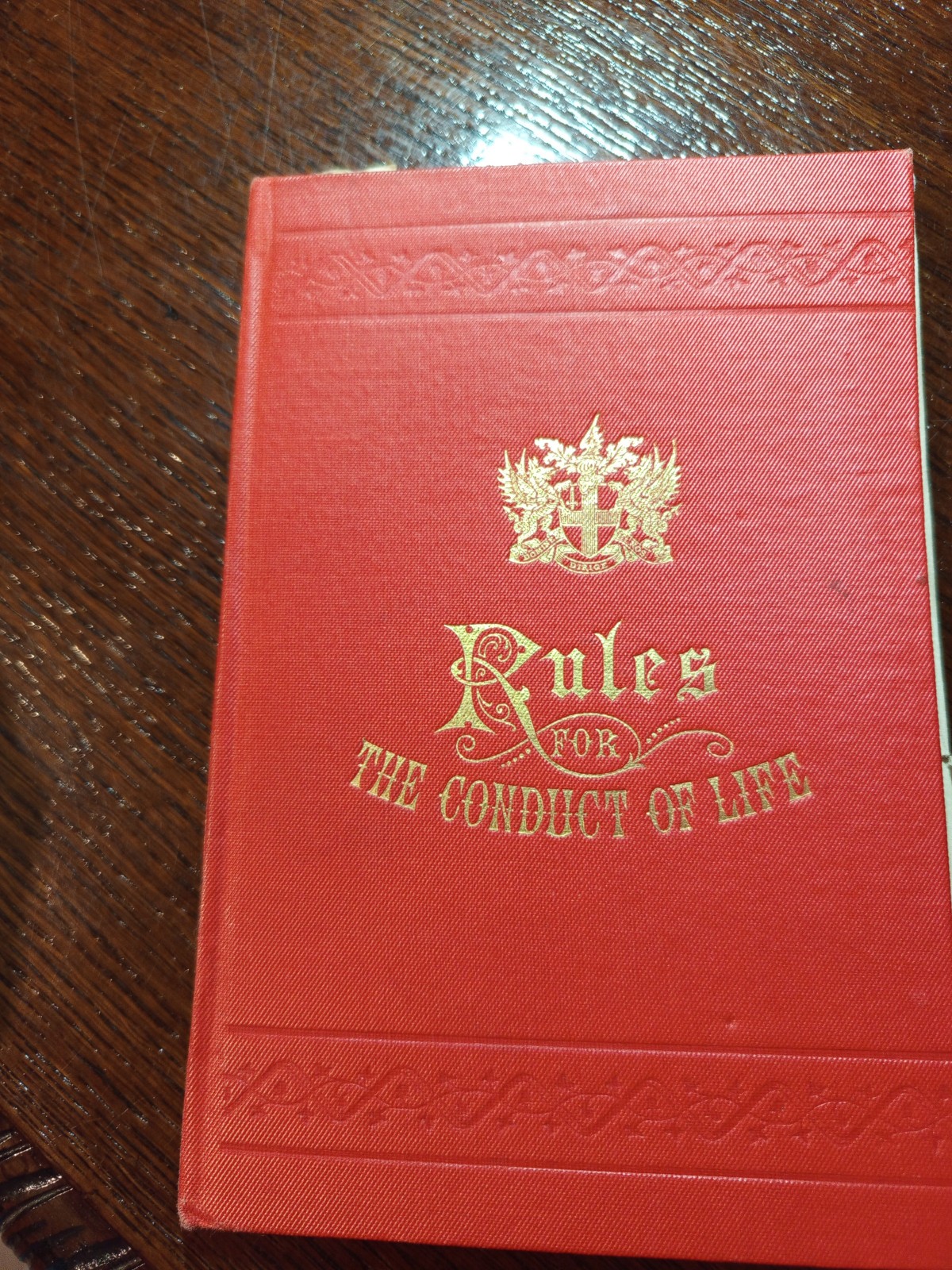 1927 Rules for The Conduct of life  Freemasonry masonic/695