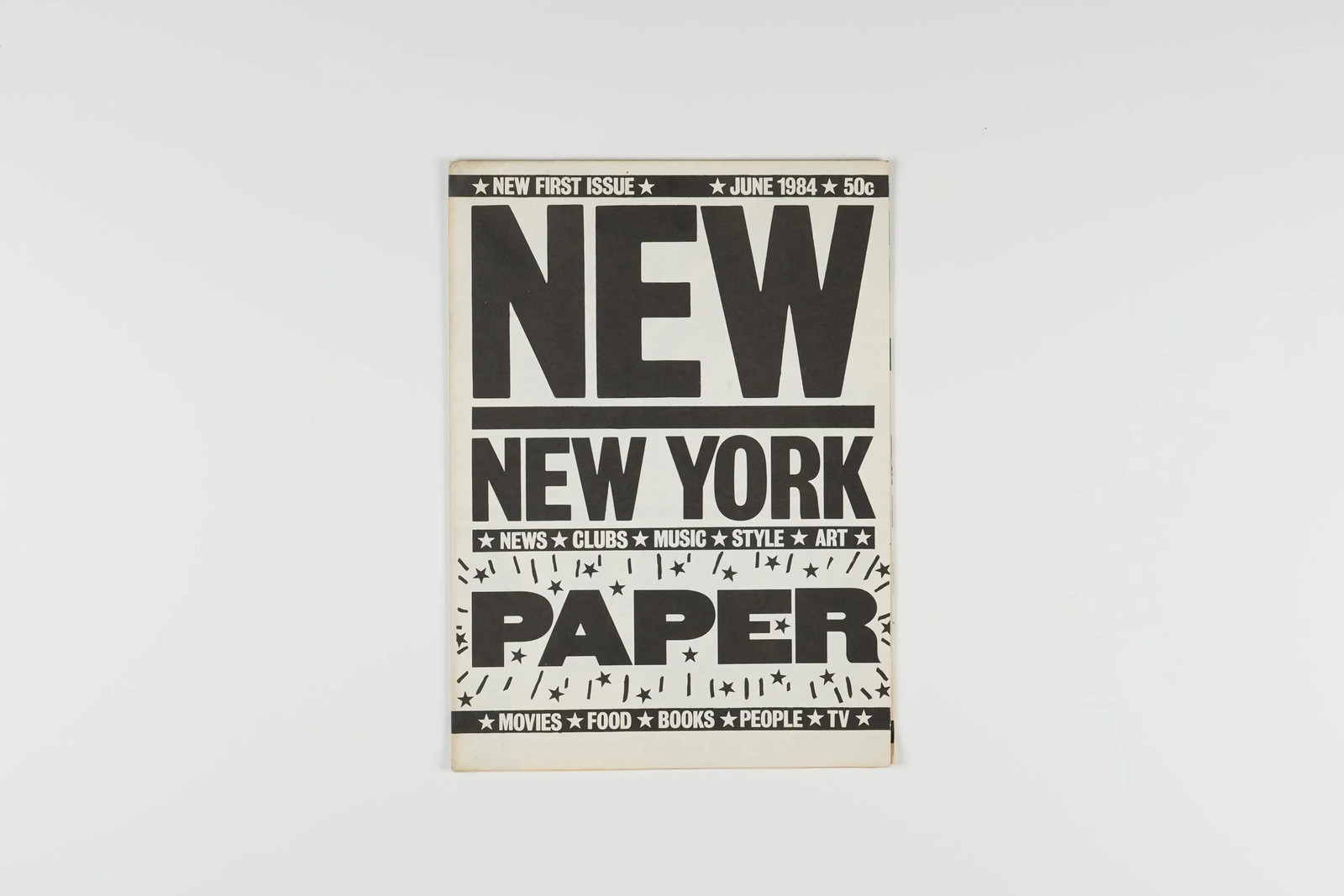 New York Paper June 1984 Extremely Rare First Issue New York Paper June 1984 Extremely Rare First Issue