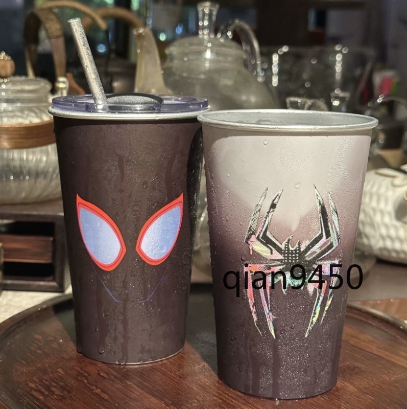 Spider-Man Spider-Gwen Brand New Day Cold Color Changing Cup Glowing Cool Spider-Man Spider-Gwen Brand New Day Cold Color Changing Cup Glowing Cool