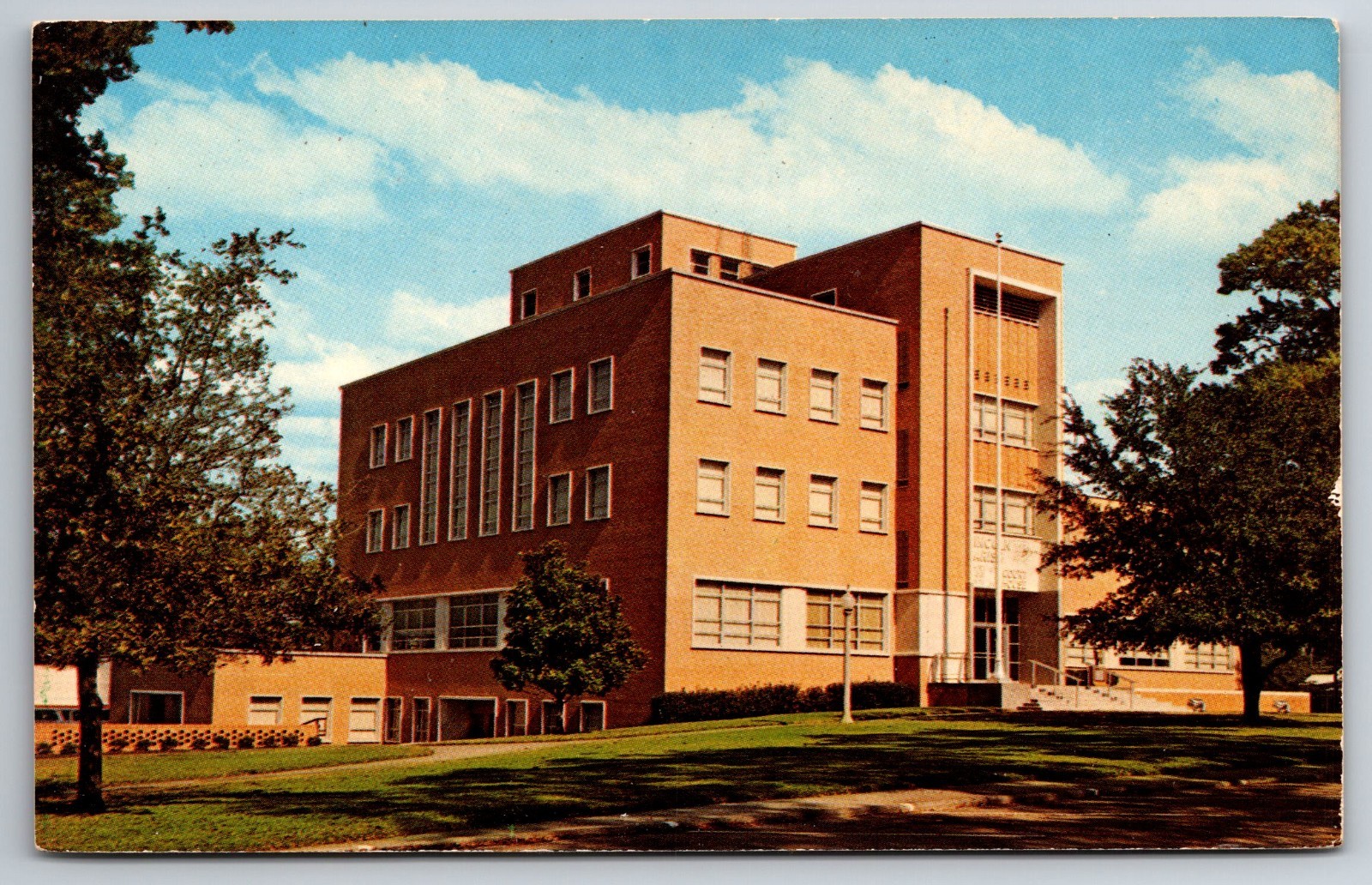 LA, Ruston, Lincoln Parish Courthouse, Vintage Postcard LA, Ruston, Lincoln Parish Courthouse, Vintage Postcard