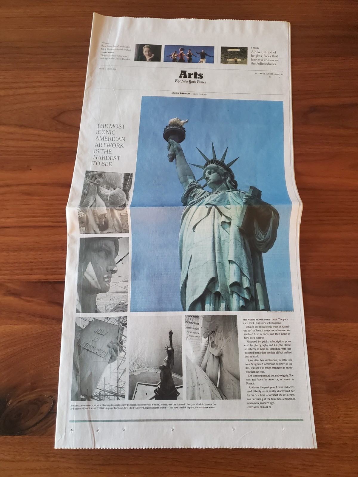 Statue of Liberty History Americana America 250 New York Times August 1 2026 Statue of Liberty History Americana America 250 New York Times August 1 2026