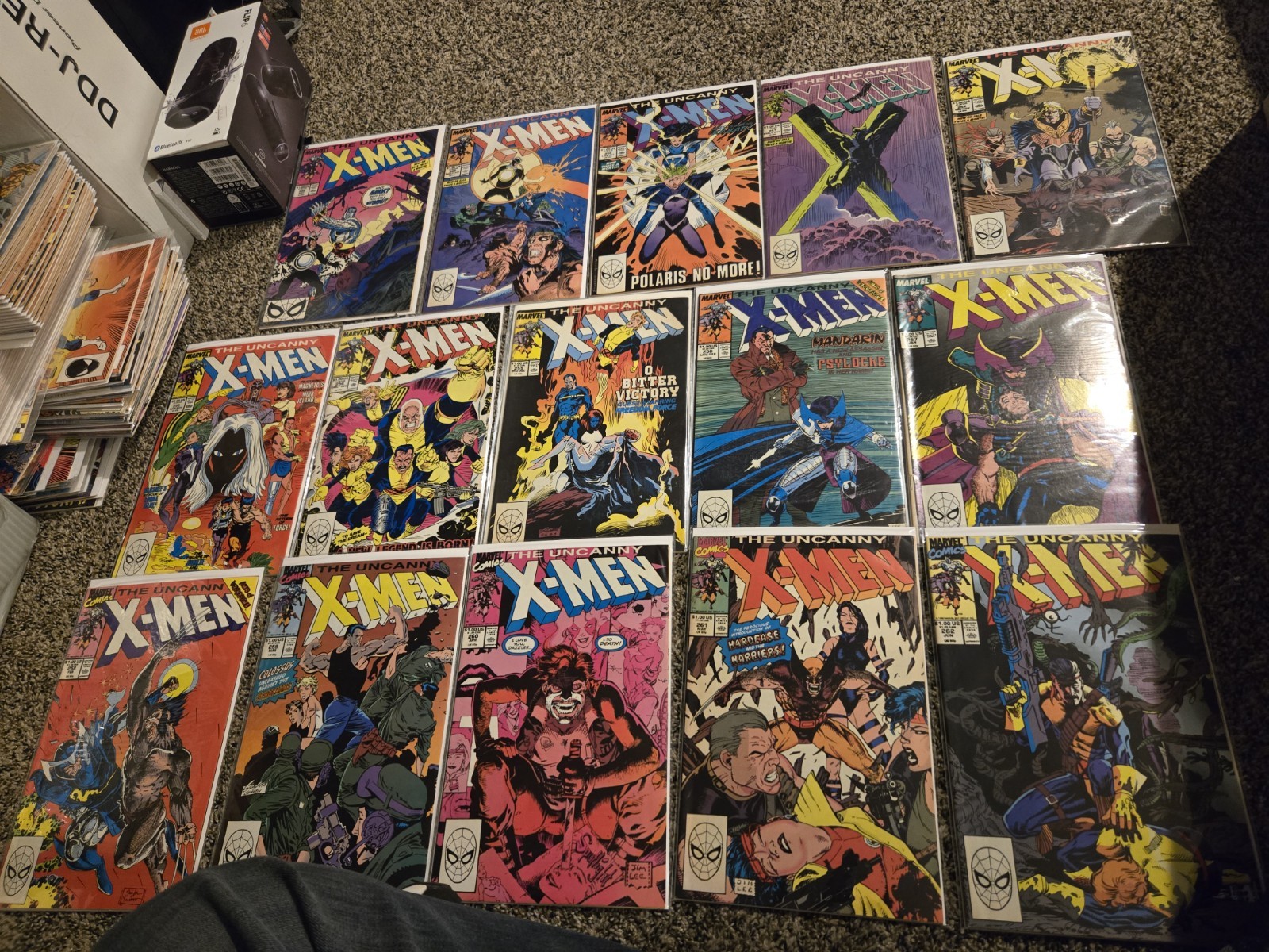 Uncanny X-Men #248-261,262-265,267-269,273-311,313-321,323-324,326-340 Lot Of 86 Uncanny X-Men #248-261,262-265,267-269,273-311,313-321,323-324,326-340 Lot Of 86