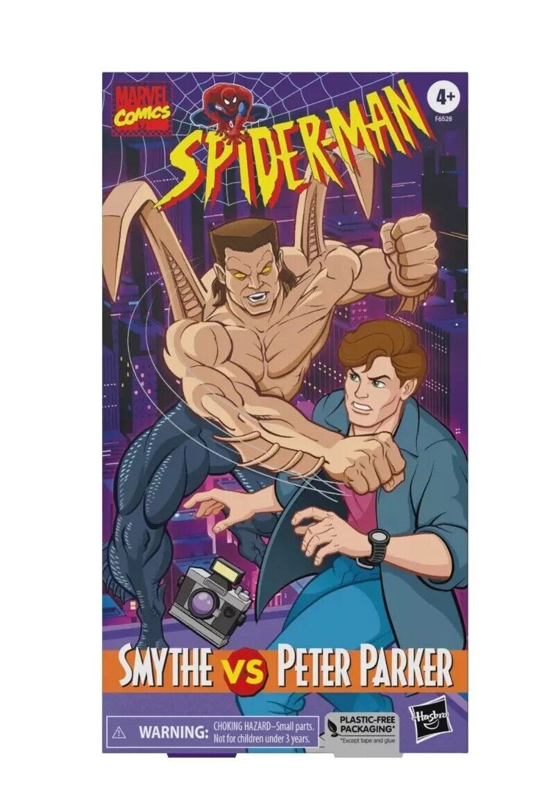 🔥 Marvel Legends Series Spiderman: Smythe VS Peter Parker (2-Pack)