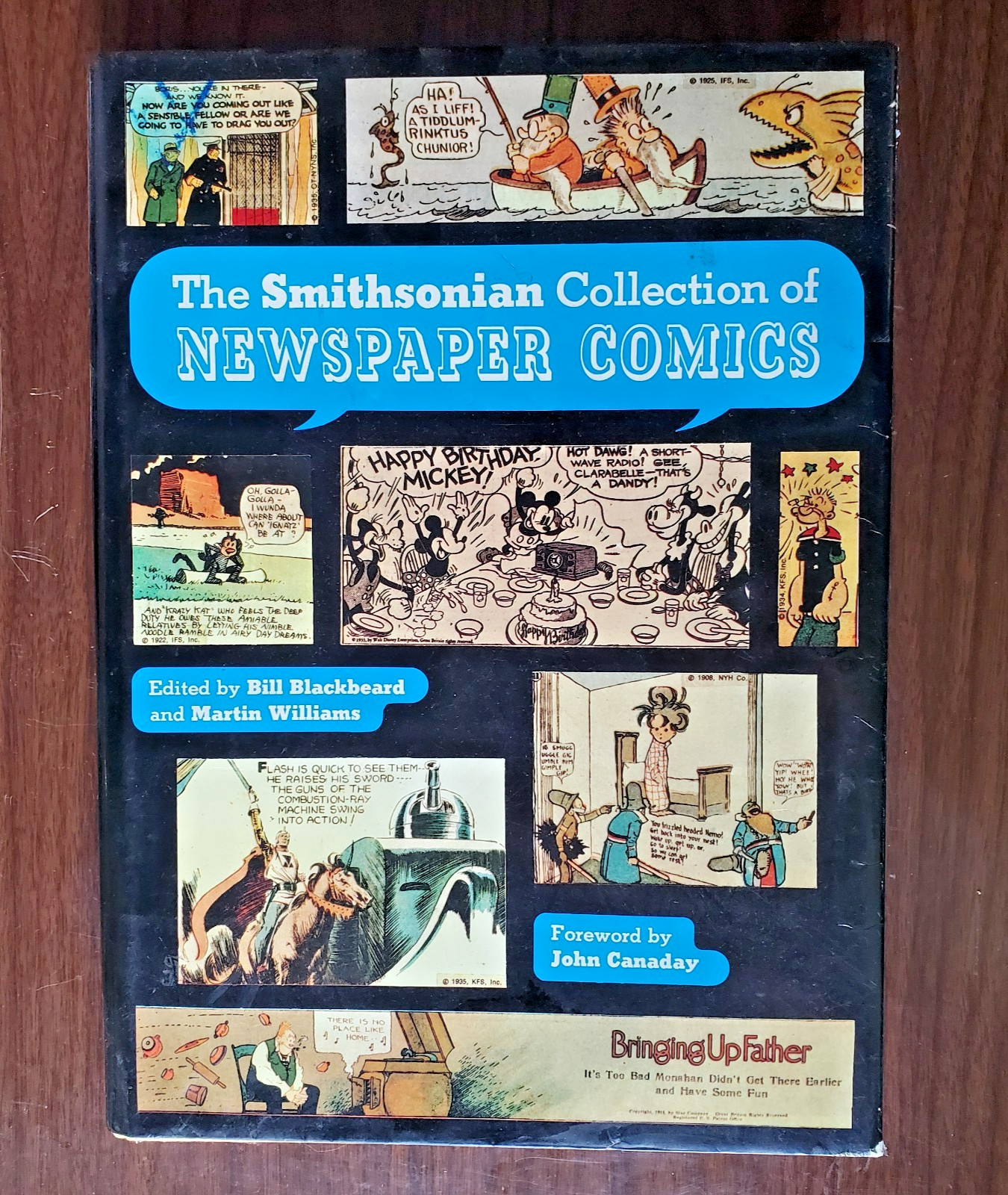 Vintage The Smithsonian Collection Of Newspaper Comics Hard Cover American