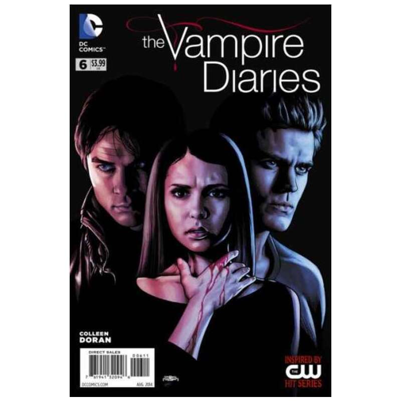 Vampire Diaries #6 in Near Mint minus condition. DC comics [c'