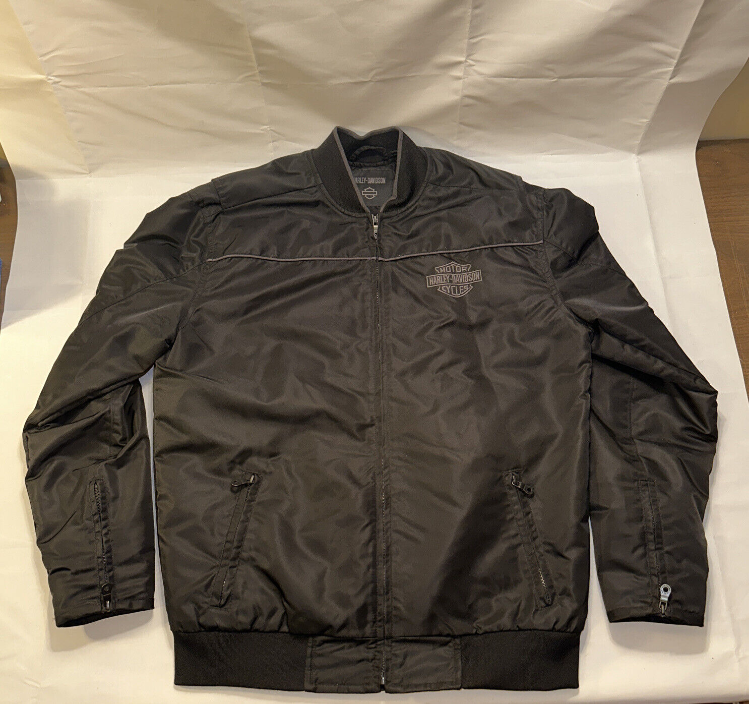 Harley Davidson Men's Classic Bar & Shield Jacket Worn Once Regular Medium