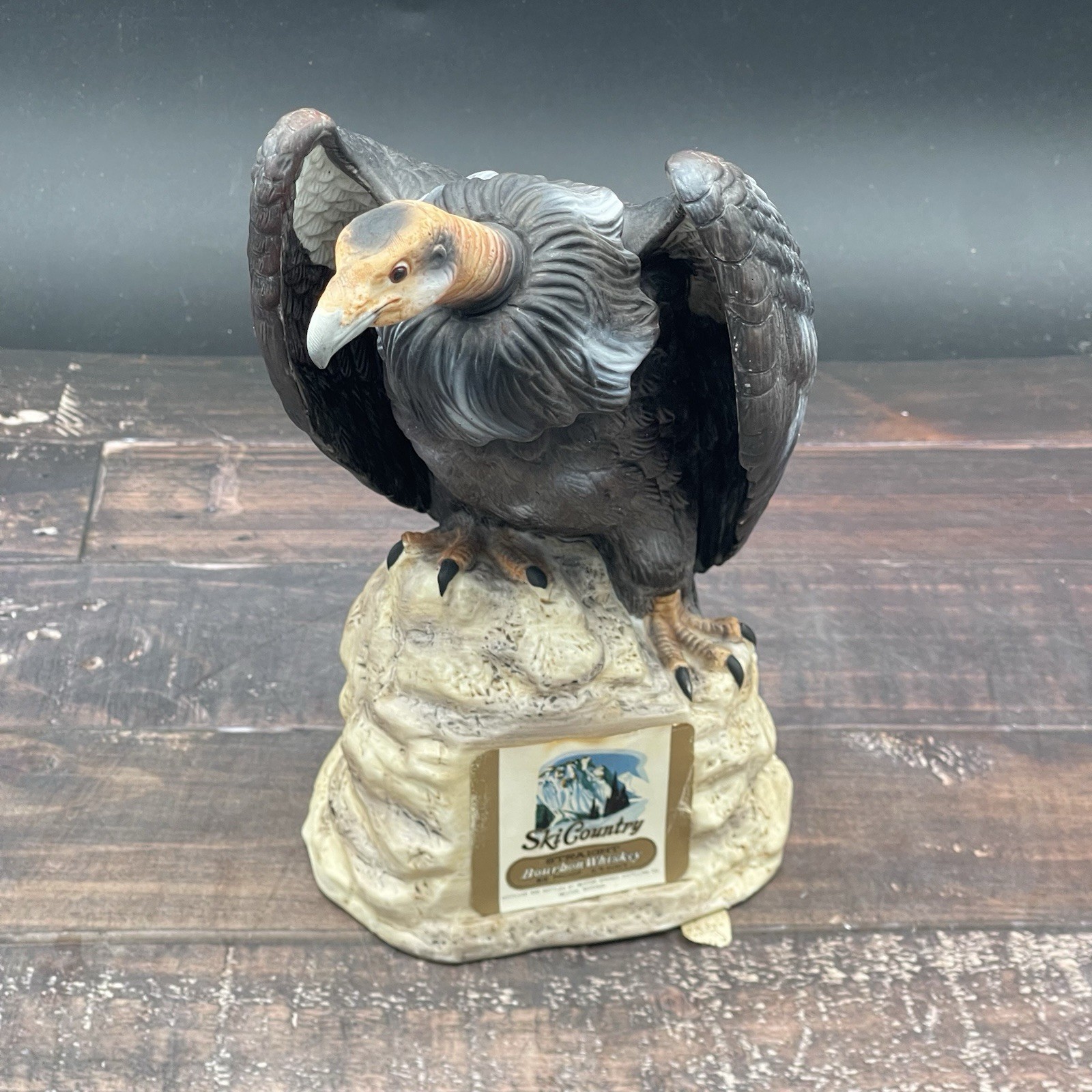 Vintage 1973 Ski Country California Condor Decanter Limited Edition EMPTY Vintage 1973 Ski Country California Condor Decanter Limited Edition EMPTY