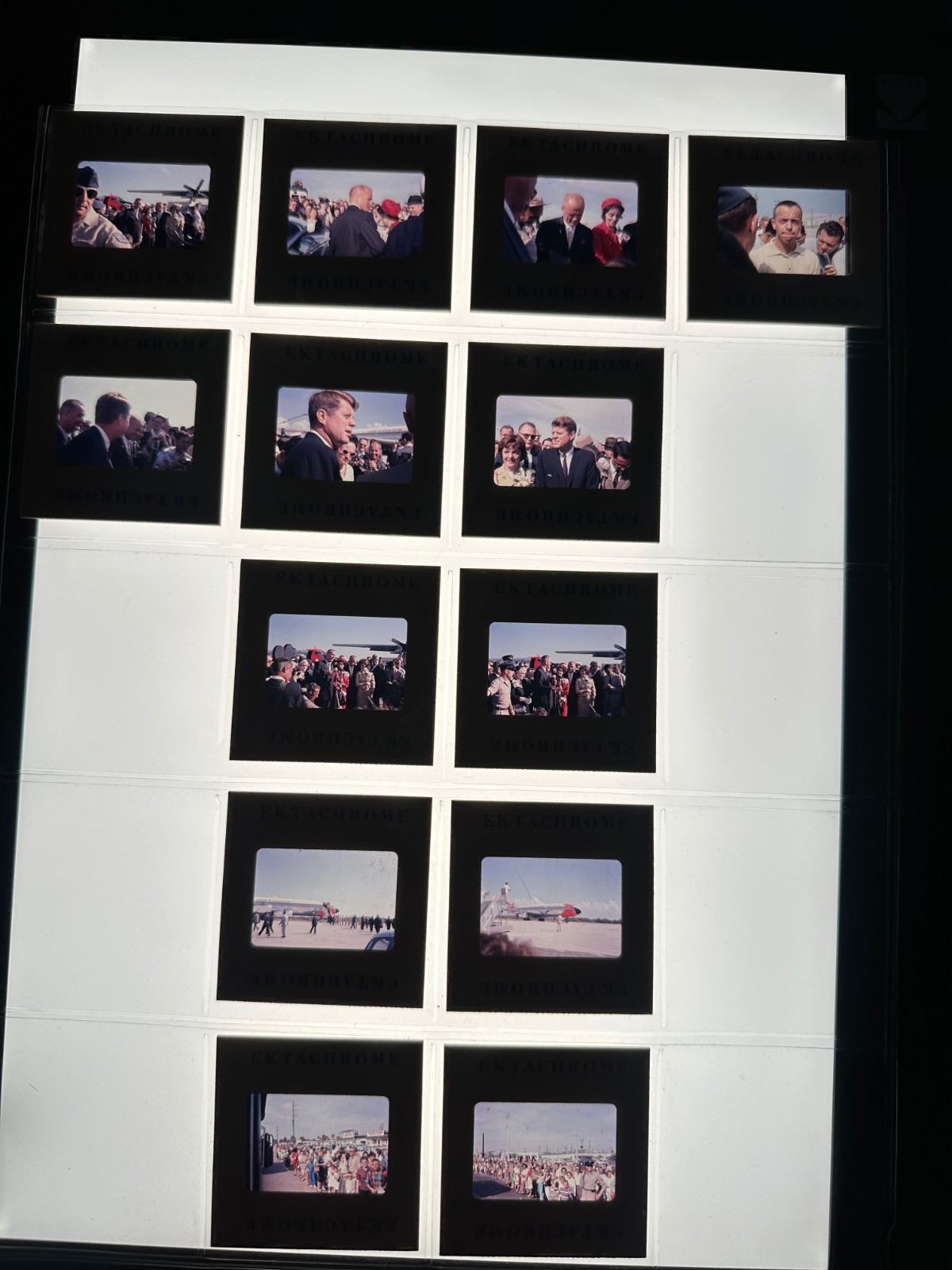 1962 JFK John Glenn Cape Canaveral Visit 13 Original Ektachrome Slides 1962 JFK John Glenn Cape Canaveral Visit 13 Original Ektachrome Slides
