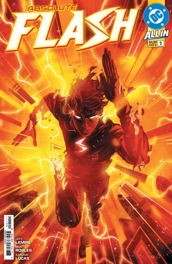 Absolute Flash #1 (2025) Cover A. VF/NM condition. First print Absolute Flash #1 (2025) Cover A. VF/NM condition. First print