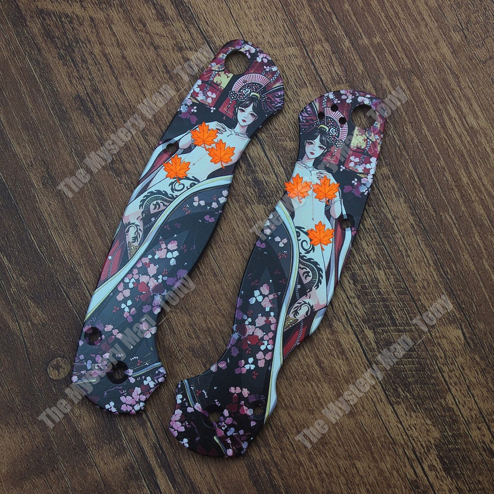 1 Pair Handle Scales for Spyderco C81 Paramilitary 2 C81 Para2 PM2